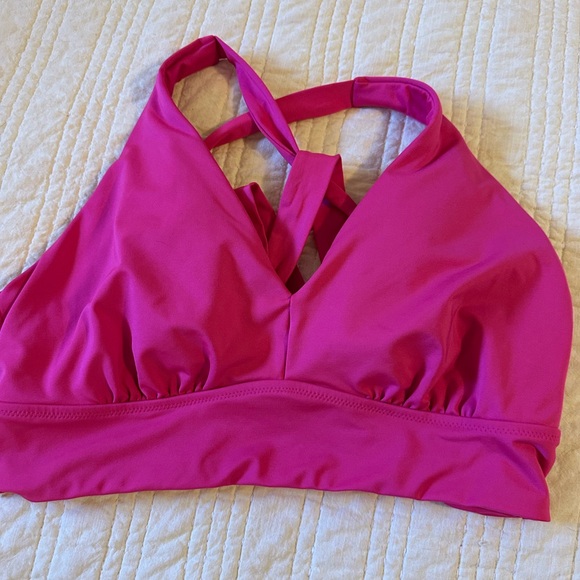 Athleta Other - Athleta Magenta Bikini Top
